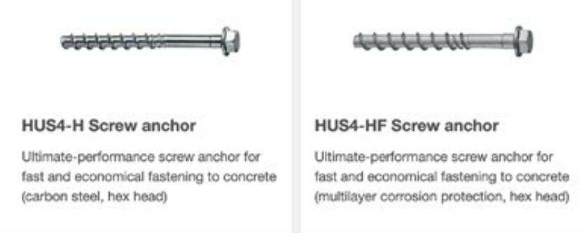 Fastener Screw Anchor