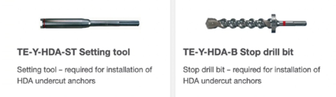 Fastener Undercut Anchor