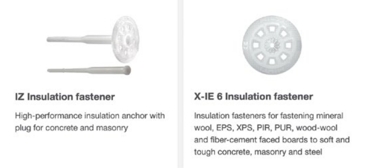 Fastener Insulation Anchor