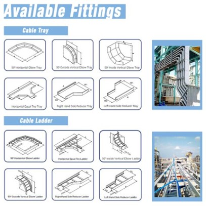 O-Line FRP Cable Tray dan Cable Ladder