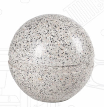 Bollard Jalan Material Terazzo