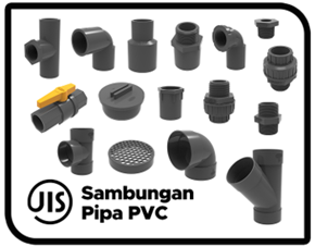 Sambungan PVC Standar JIS